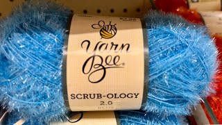 Yarn Bee 🐝 Scrub-Ology 🧶 Knitting Crochet Handmade 🛒 Hobby Lobby Shopping