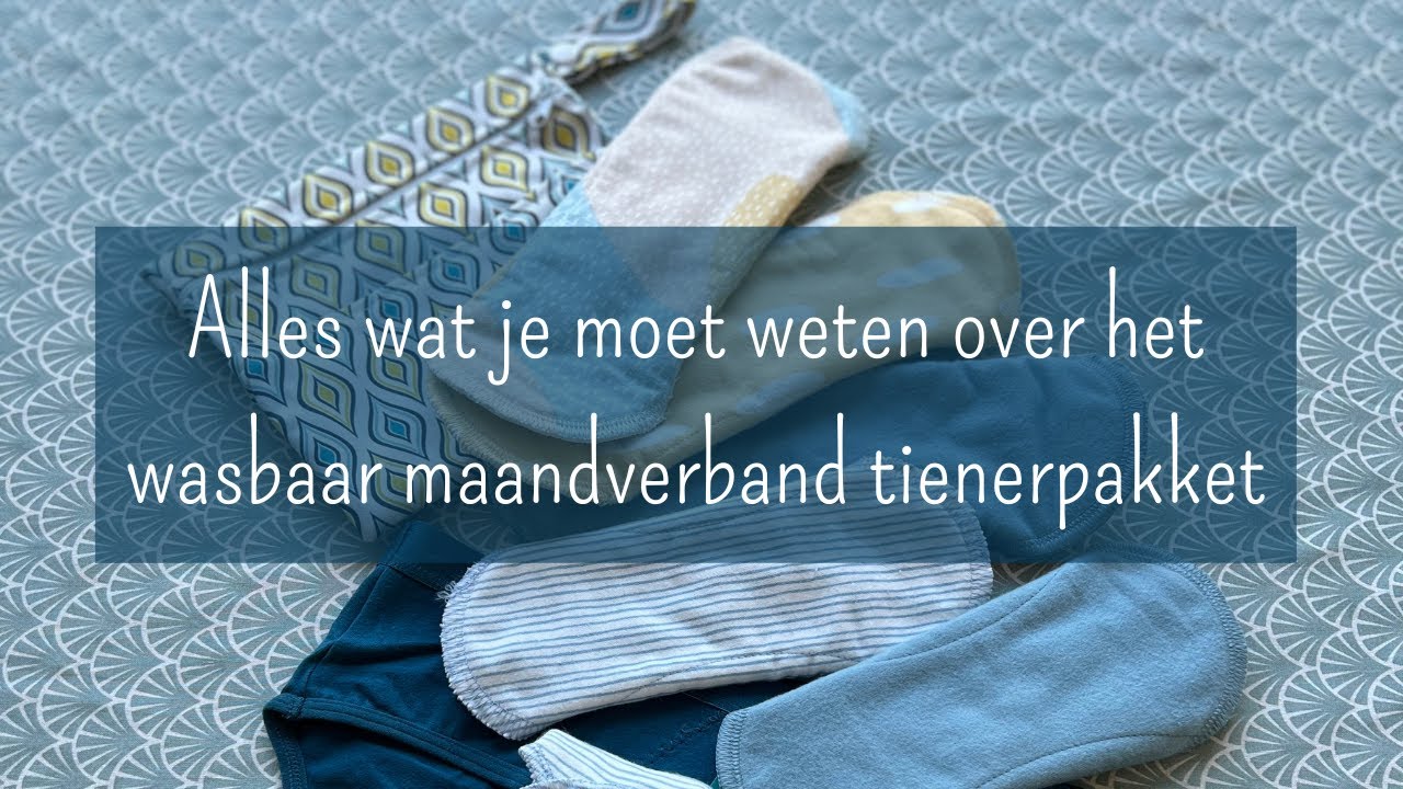 Wasbaar maandverband voor tieners bij Tante Rosa - alles wat je moet weten over het tienerpakket