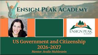 US Government and Citizenship with Mentor Avalie Muhlestein