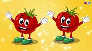 Aha Tamatar Bade Mazedar | अहा टमाटर बड़े मजेदार  | Kids Song & Learning Rhymes