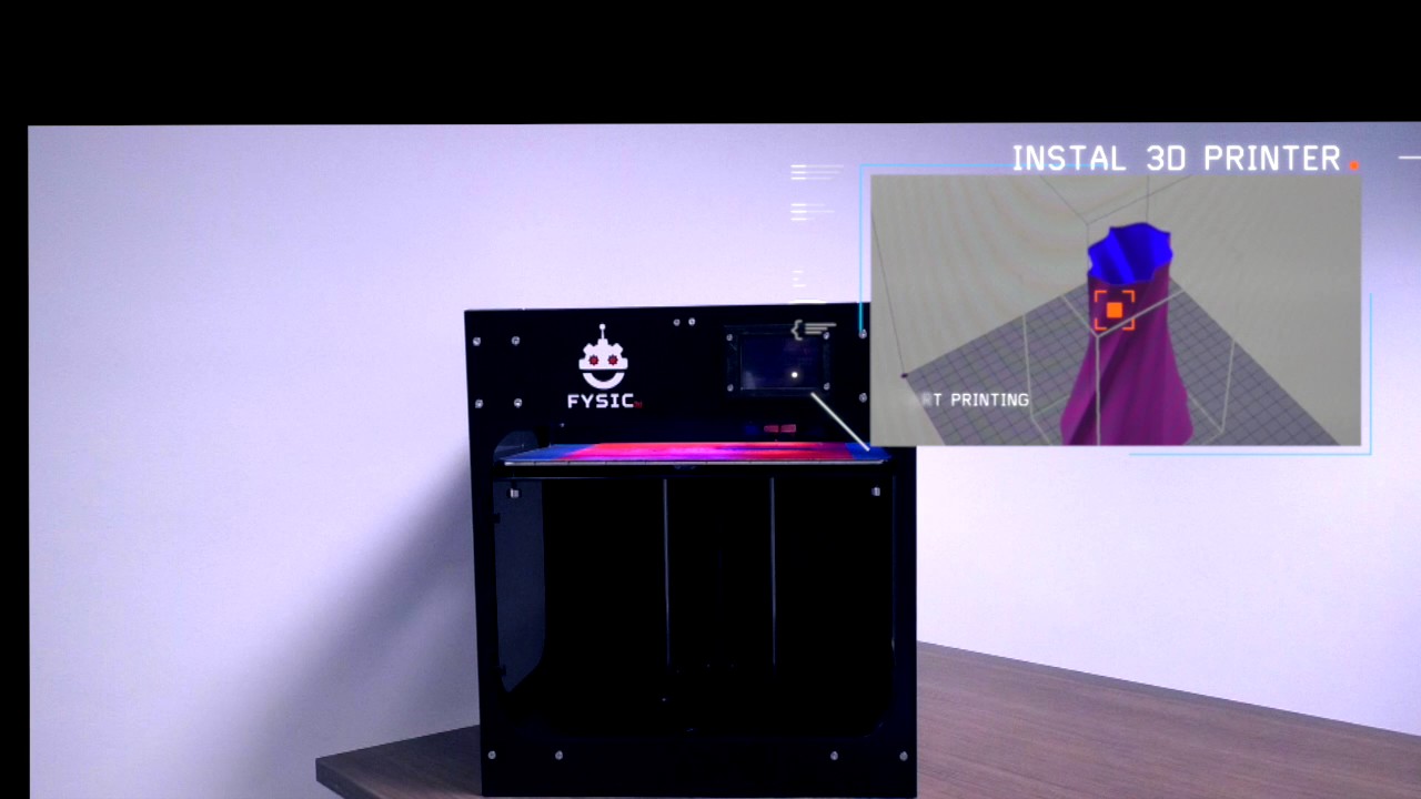 Meet the new 3d printer of Fysic3D! The Fysic3D Xpert!