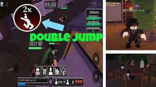 BUYING THE DOUBLE JUMP+NEW AVATAR (NEW BEGINNING) || Survive The Killer 🔪🔪