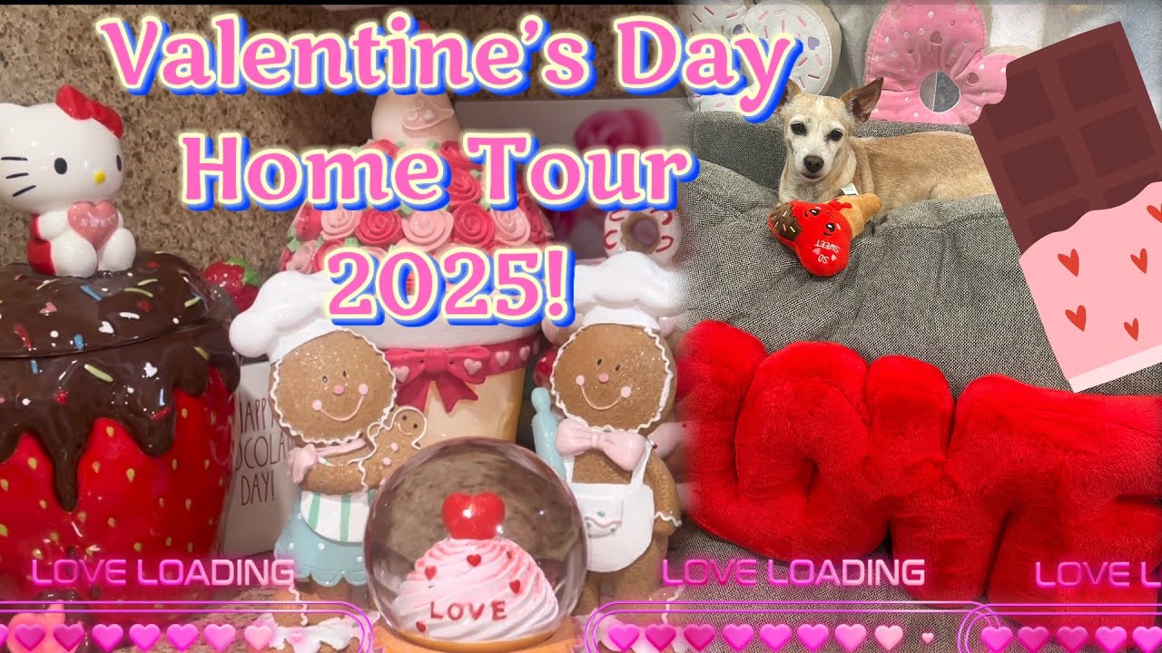 💕2025 Valentine’s Day Home Decor! 💕