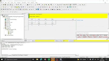 Simulasi Gerbang Logika (AND, OR, NAND, NOR, EX-OR, EX-NOR) 4 Input dengan CX Programmer