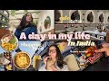 ✨Vlog: Day in my life in India 🌸| Shopping 🛍️ | ☕️&amp; food  |Aesthetic vlog #daylivlog #grocery 