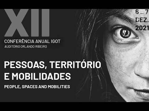 XII Conferência Anual do IGOT: Pessoas, Território e Mobilidades | Olhares sobre o Turismo