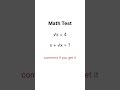 find the value #mathpuzzle #mathematics #easymaths #mathshorts