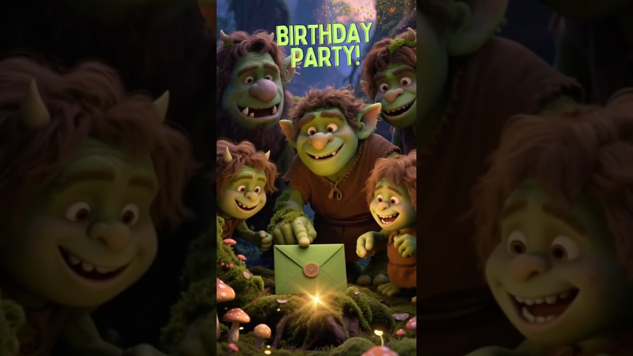 Trolls Custom Digital Invitations for Birthdays 🎉 Shop Now on VibeByMarina.etsy.com