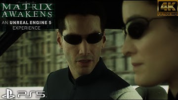 The Matrix Awakens: An Unreal Engine 5 Experience | Intro Gameplay | PS5 [4K]