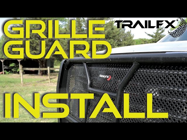 Trail FX E0029B Grille Guard - Front Bumper Grill Guard For Trucks/SUVs