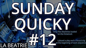 Sunday Quicky #12 - Octatrack Flex Machines Fever (Modular Synth, TR8)