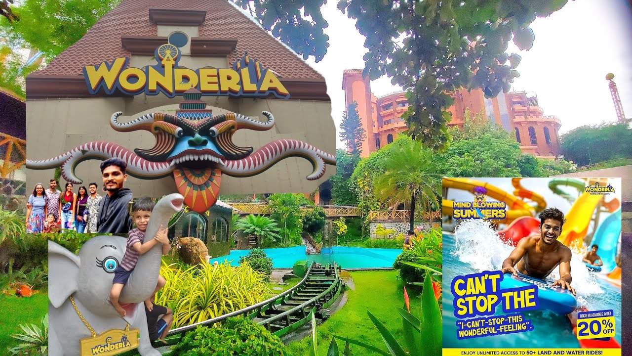 "Top Rides at Wonderla You Must Try! | Water Park Vlog 4K | Wonderla Water theme park Kochi"