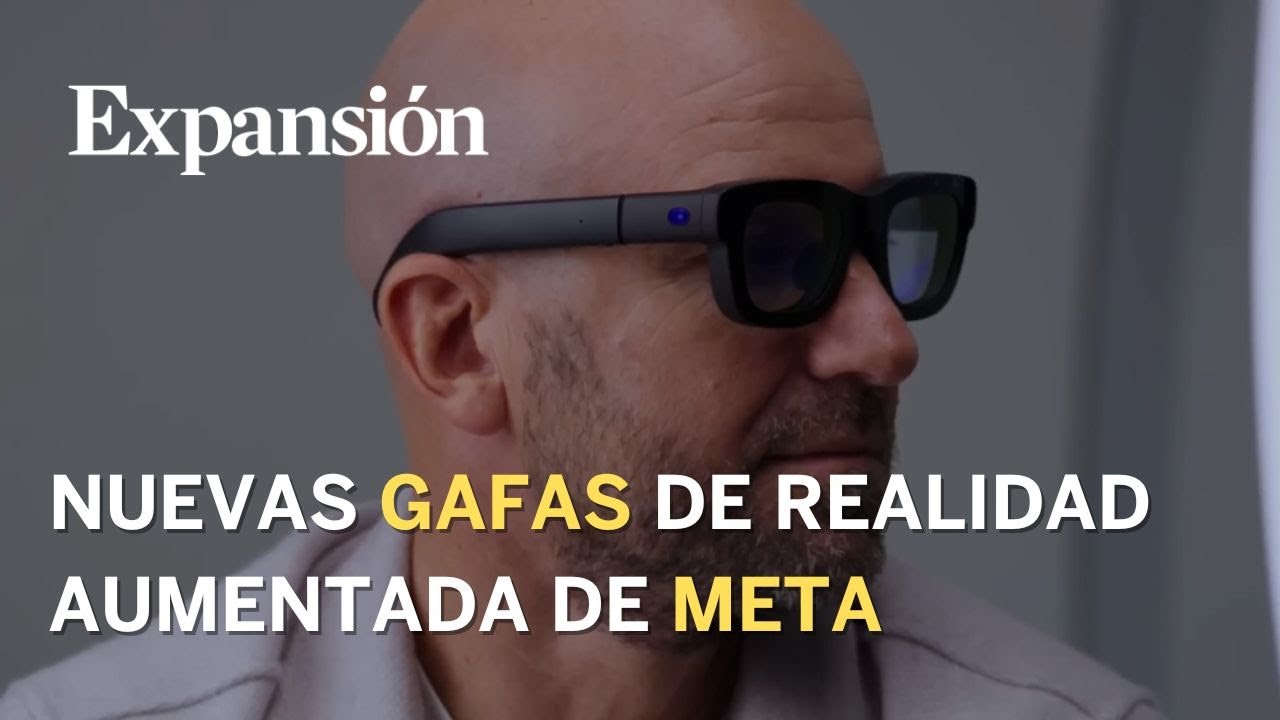 Así son Orion, las nuevas gafas de realidad aumentada de Meta - YouTube