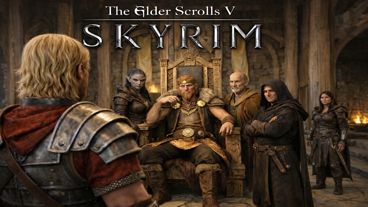 Skyrim Gameplay Deutsch #03 Das erste mal vor Jarl Balgruuf