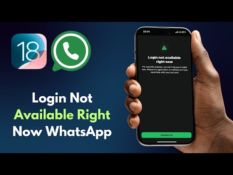 How to Fix “Login Not Available Right Now” on WhatsApp (iPhone)