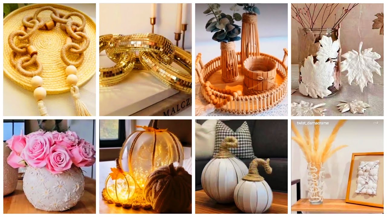 أفكار💡لديكور البيت✨ ابدعي ديكورات ومنظمات لبيتك بأقل تكلفة #craft #diy #ideas #home #افكار #برطمانات
