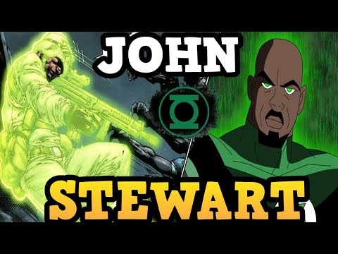 La Historia de John Stewart : El Guardian de Oan y El que Abre las Puertas - Biografias Banana