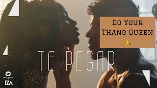 Iza - Te Pegar Clipe Oficial Reaction And Review