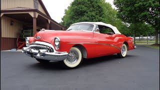 1953 Buick Skylark Convertible in Red & Ride on My Car Story with Lou Costabile