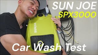 Sun Joe SPX3000 - Best Budget Pressure Washer for Cars
