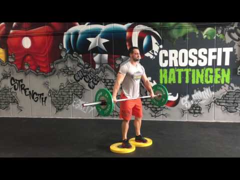 CrossFit Hattingen - Snatch Pull; no touch, long eccentric