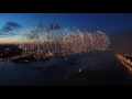 Салют Алые паруса 2017 с воздуха СПБ - Fireworks Scarlet sails 2017 in St. Petersburg