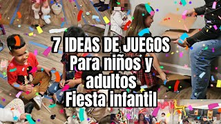 7 IDEAS DE JUEGOS PARA INTEGRAR NIÑOS Y ADULTOS EN UNA FIESTA INFANTIL