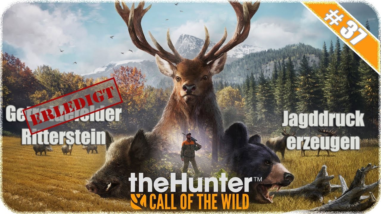 The Hunter Call of the Wild 37 Jagddruck auf den Getreidefeldern in Rotwald [Mission] YouTube