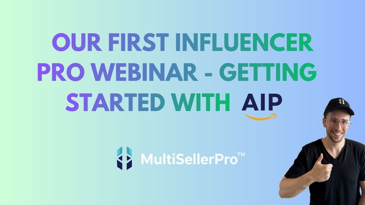 Our First Influencer Pro Webinar - Getting Started with AIP - YouTube