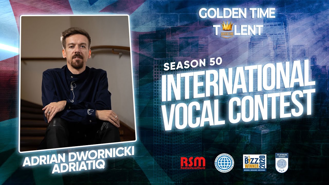 GOLDEN TIME TALENT | 50 Season | Adrian Dwornicki AdriatiQ | Pop vocals