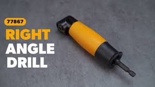 Tolsen Haakse Bithouder 155 Mm 14 Zeskant 90 Hoekadapter Voor Moeilijk Bereikbare Plaatsen 77867