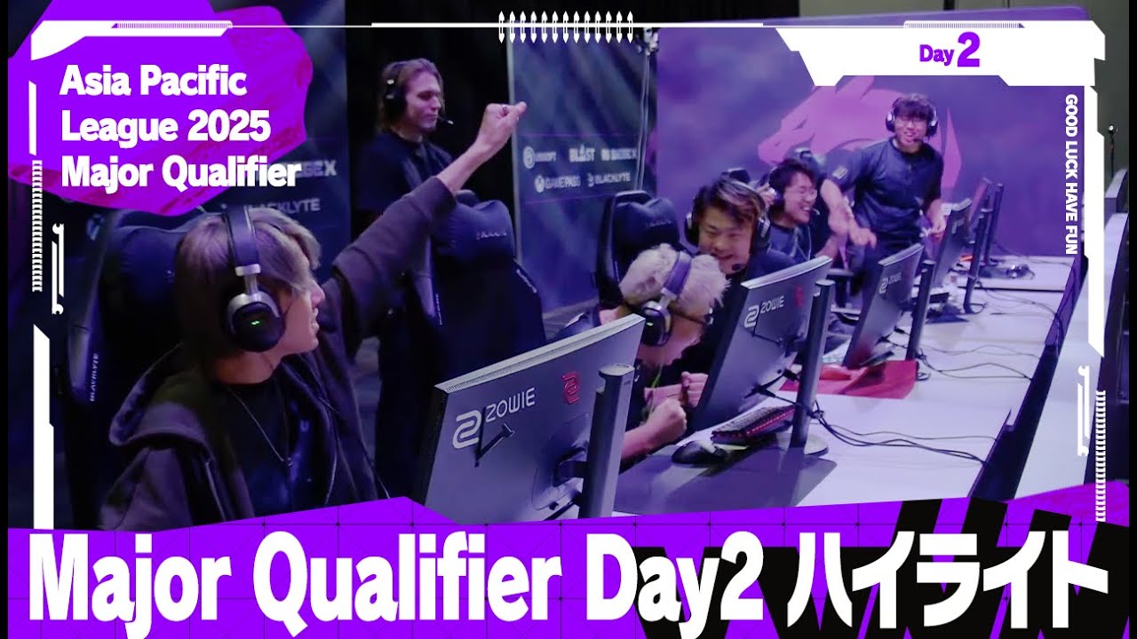 【R6S】APAC-N対決！CAG雪辱を果たせるか！？【Asia Pacific League Major Qualifier 2025 Day2 ハイライト】