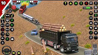 🇮🇳 Indian Mountain Truck Drive Simulator - Offroad Heavy Cargo Truck Driver - Android Gameplay #10