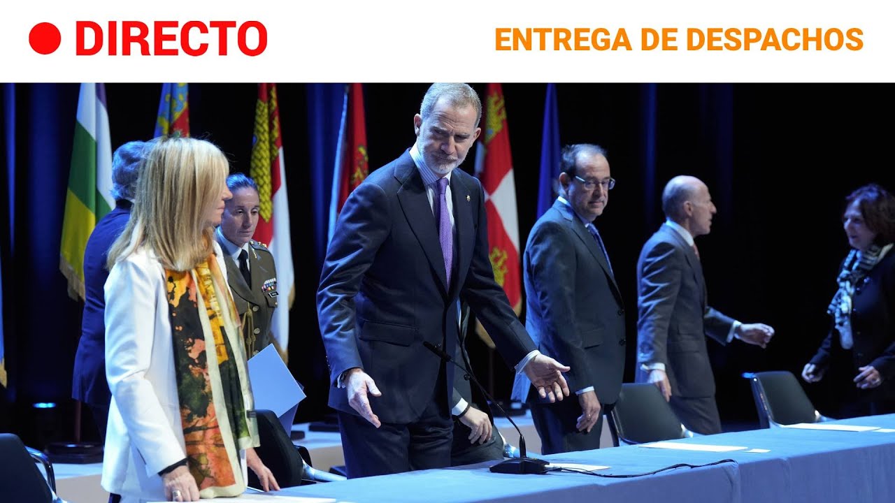 DIRECTO | EL REY FELIPE VI PRESIDE LA ENTREGA DE DESPACHOS  a 121 JUECES | RTVE