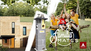 Familia Mates a ales cosul de fum dublu ceramic HOCH pentru casa lor din Codlea! 1 video