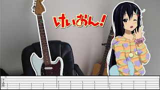 [TABS] K-ON!【Tenshi ni fureta yo!】Guitar Cover