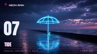 Ambient Chillwave for Deep Sleep | TIDE: Ocean Rain & Soft Synthwave (1 Hour)
