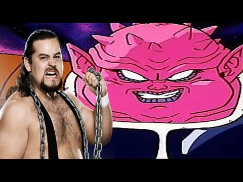 DBZ WWE TITANTRONS (97) (Z) Dodoria - Bull Demsey - Fighter