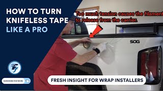 Most Installers Get This WRONG – How to Turn Knifeless Tape Like a Pro