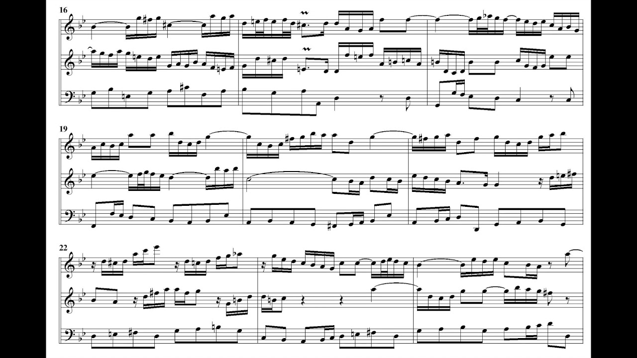Bach - Trio in G minor, BWV 584 - YouTube