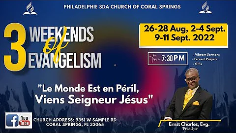 3 Weekends of Evangelism | Evg. Ernst Charles | Ph...