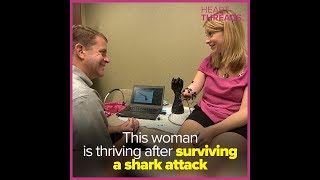 Woman Survives Shark Attack, Gets Prosthetic Arm Heartthreads