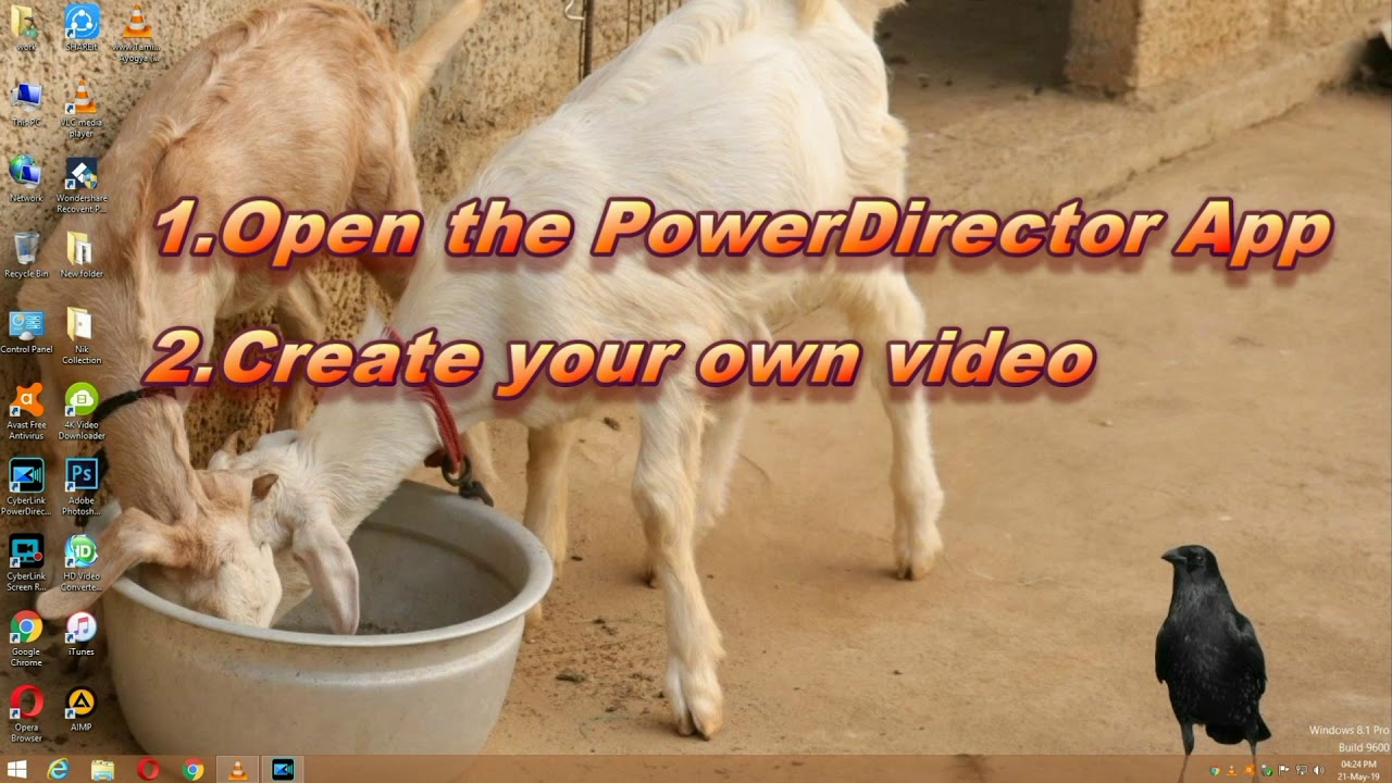 How to remove watermark from powerdirector in pc