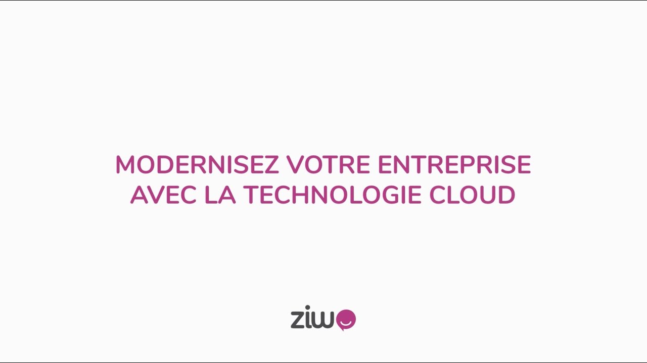 ☁️ Passez votre centre de contact au cloud avec ZIWO 🇲🇦