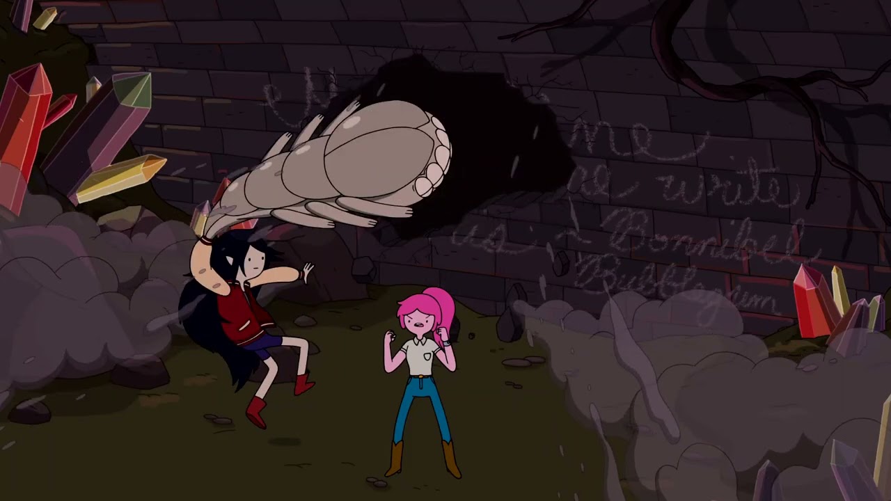 S7 E2: Princess Bubblegum: ''I'll eat YOU, I'll eat your MOM!''