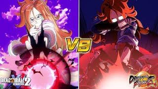 Dbfz Vs Dbxv2 - Android 21 Lab Coat Comparison Which One Is Better ?