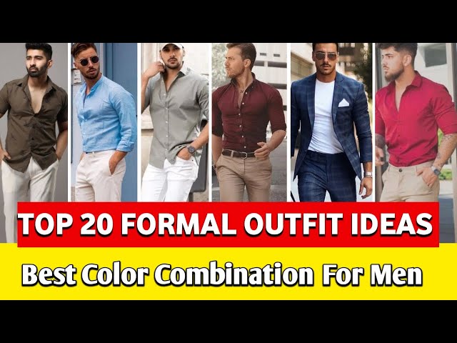 Formal Dressing Tips for Dark Skin Guy's | Pants & shirt combination 2023 -  YouTube