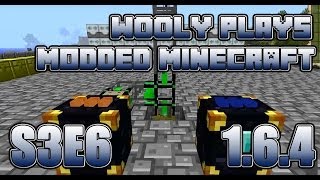 Logistics Storage and The Slime Factory - Wooly Plays Modded Minecraft Ep6 - Hypermine SMP 1.6.4