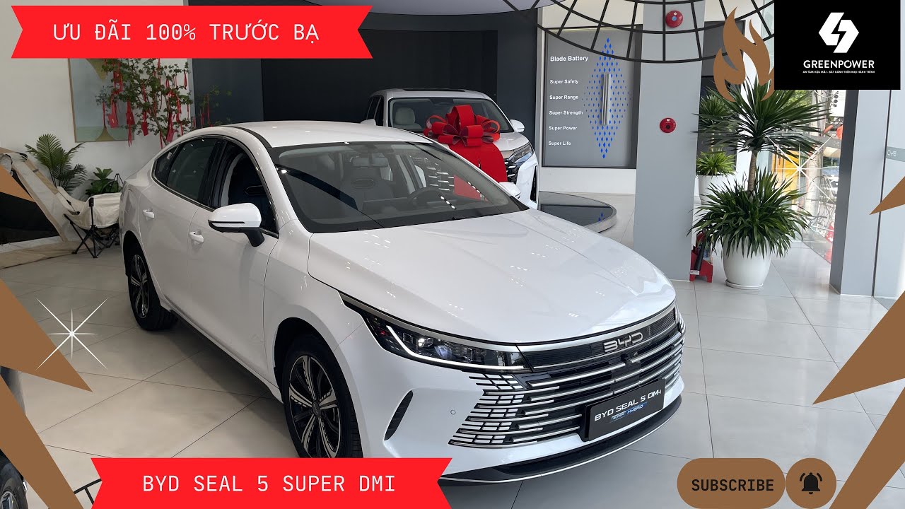 Ưu đãi 100% TRƯỚC BẠ BYD SEAL 5 - Super DMi