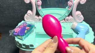 7 minutes of fun assembling a toy vanity set